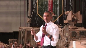 President Obama Visits Bagram, Afghanistan