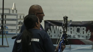 2012 Warrior Games - Archery Broll