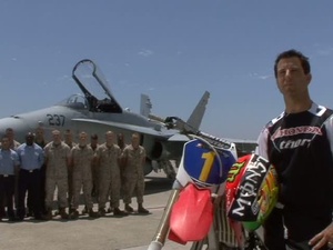 Jeremy McGrath, Moto/Supercross Champion, Tapes Motorcycle PSA