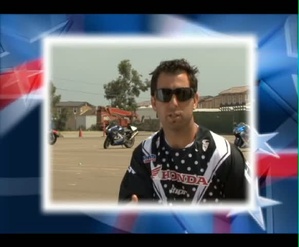 Jeremy McGrath, Professional Motorcycle Champion, Tapes PSA for the Military