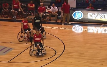 Warrior Games 2012 Wheelchair Basketball B-Roll