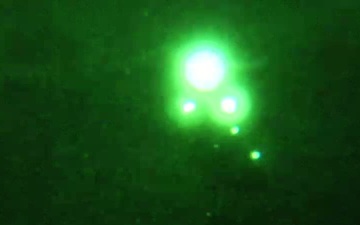 82nd Combat Aviation Brigade Chinooks Sling Load Supplies at Night