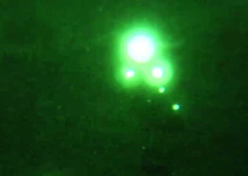 82nd Combat Aviation Brigade Chinooks Sling Load Supplies at Night