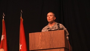 818th Engineer Company (Sapper) sendoff ceremony