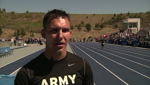 2012 Warrior Games - Track & Field interview