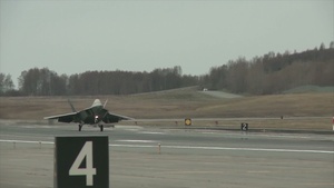 Final F-22 Lands at JBER