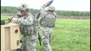 Soldiers From 1st Squadron, 61st Cavalry Regiment Certify 120mm Mortar System