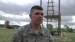 Black Jack Soldiers tackle the Fort Hood Air Assault course celebrating III Corps Law Day