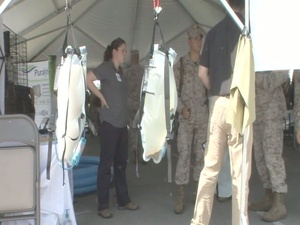 Experimental Forward Operating Base visits Camp Lejeune