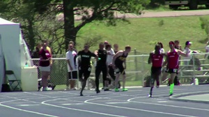Warrior Games 2012 track and field b-roll pt 5