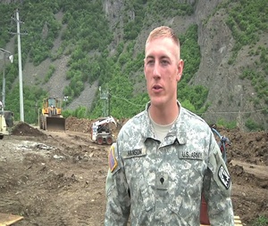 SPC Mitch Hanson Gate 1 Interview