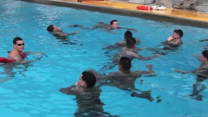 I MHG Marines Complete Annual Swim Qualification