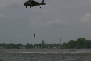 Helicopter Aquatic Rescue Team Training