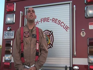 ARFF Marines Train with Fire