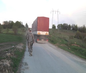 Georgia National Guard VCP in Kosovo News Package
