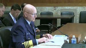 Coast Guard Commandant Adm. Bob Papp Testifies Before the Senate Committee