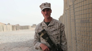Lance Cpl. Scott Doyle Shout Out to Ludacris & Chuck Liddell