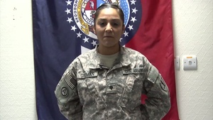 Spc. Erica Guzman