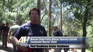 All Hands Update: Chief Petty Officers from Fleet Readiness Center Southwest Participate in Team Building Exercise