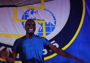 Step Afrika! Performs on USS Enterprise