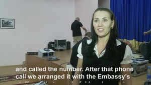 AFCENT Band Meets the Kyrgyz Police
