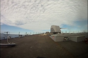 USS Nitze Live Fire Exercise