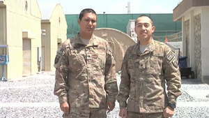 Spc. Ramiro Perez, Spc. Eric Moran