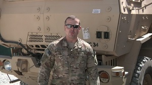 Maj. Eric Saulsbury Coca Cola 600 Shout Out