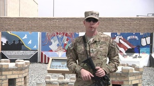 Staff Sgt. Christopher Schumaker Coca Cola 600 Shout Out