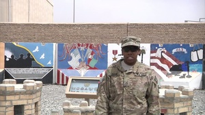 PFC. Dixon Coca Cola 600 Shout Out