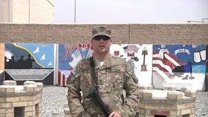 Staff Sgt. Kyle James Coca Cola 600 Shout Out
