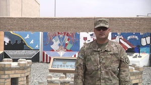 Staff Sgt. Marshall Baca Coca Cola 600 Shout Out