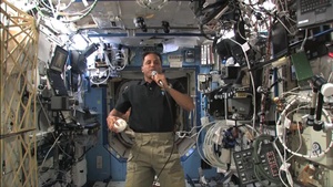 Expedition 31 - Joe Acaba - First Pitch Message