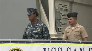 USS San Diego Commissioning