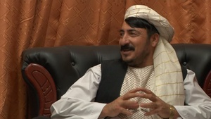 New District Governor Visits FOB Spin Boldak