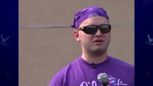 Air Force Report: Cancer Relay