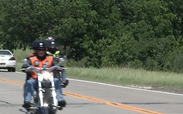 Okla. National Guard Hosts 2nd Annual Motorcycle Safety Rally - BROLL
