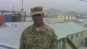 Sgt. Maj. Giovanni Fuentes - Memorial Day Message from Afghanistan