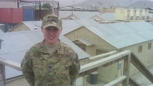 PO2 Ingrid Henry - Memorial Day Message from Afghanistan