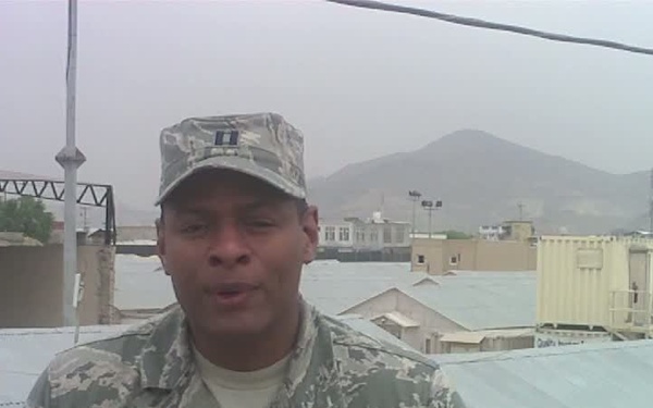 Air Force Capt. Troy Lane - Memorial Day Message from Afghanistan
