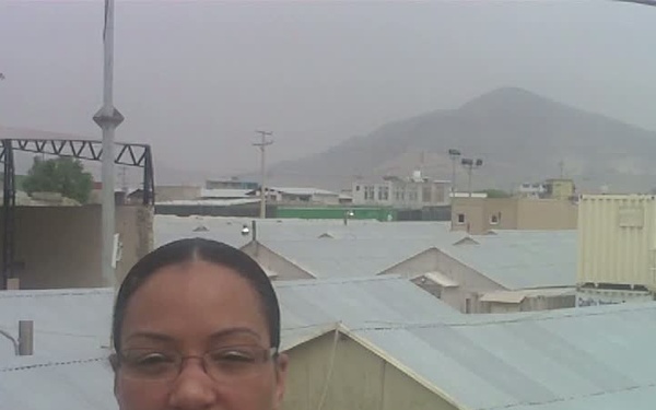 Sgt. First Class Talanta Parker - Memorial Day Message from Afghanistan