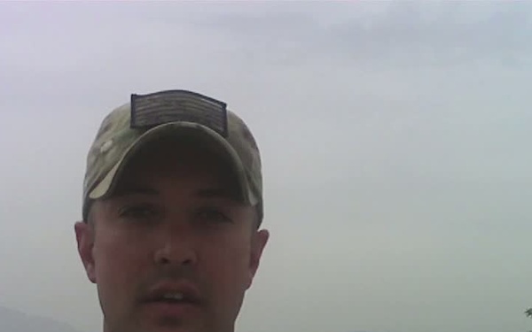 Petty Officer First Class Stephen Zoudlik - Memorial Day Message from Afghanistan