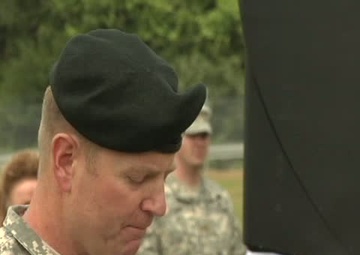 157th Infantry Brigade Change of Command COL Brandt Deck Sound Bite
