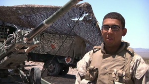 Desert Firex Interview: Lance Cpl. Ernesto E. Baez