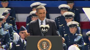 Air Force Report: President Speaks at Commencement