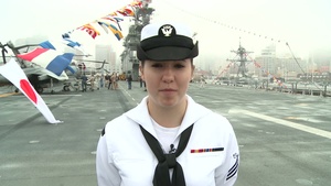OSSN Colleen Fitzgerald, USS Wasp (LHD1) Shout out to Phillies