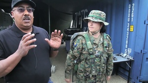 Bosnian Soldiers Learn about DIS-E Gear