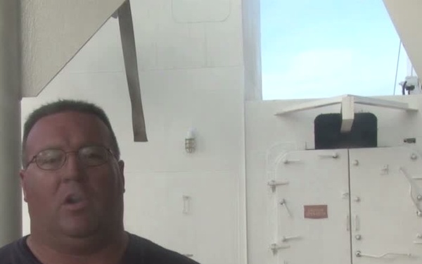 Fred Beck Gives a Memorial Day shoutout from USNS Mercy