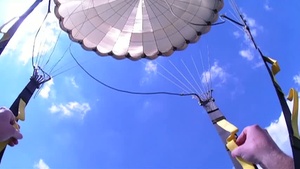 U.S. Paratroopers Training with Brits