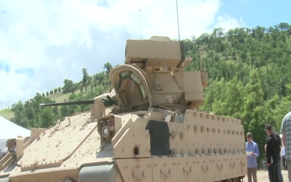 Oregon National Guard Receives the First Bradley A3 Fighting Vehicles